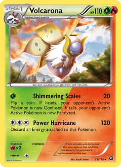 Volcarona, Steam Siege, no. 15