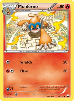 Monferno, Steam Siege, no. 19