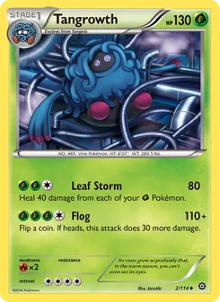 Tangrowth, Steam Siege, no. 2