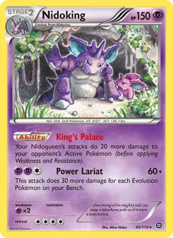 Nidoking, Steam Siege, no. 45