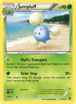 Jumpluff, Steam Siege, no. 5