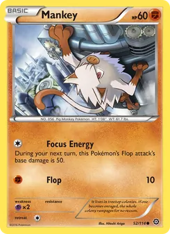 Mankey, Steam Siege, no. 52
