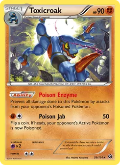 Toxicroak, Steam Siege, no. 59