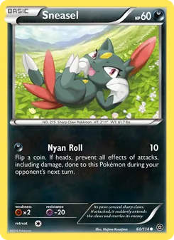 Sneasel, Steam Siege, no. 60