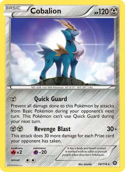 Cobalion, Steam Siege, no. 74