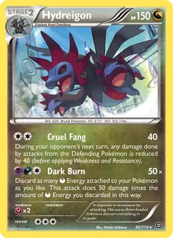 Hydreigon, Steam Siege, no. 86