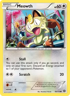 Meowth, Steam Siege, no. 88