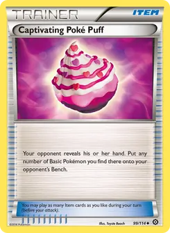 Captivating Poké Puff, Steam Siege, no. 99