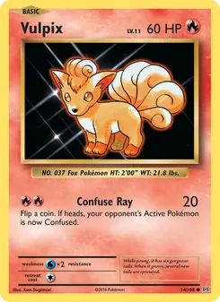 Vulpix, Evolutions, no. 14
