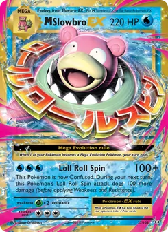 M Slowbro EX, Evolutions, no. 27