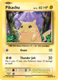 Pikachu, Evolutions, no. 35