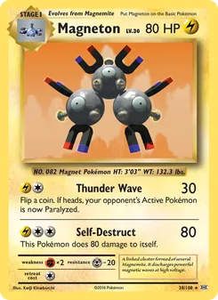 Magneton, Evolutions, no. 38