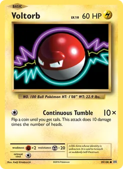 Voltorb, Evolutions, no. 39