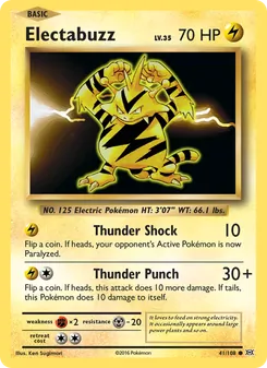 Electabuzz, Evolutions, no. 41