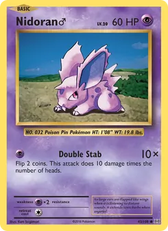 Nidoran♂, Evolutions, no. 43