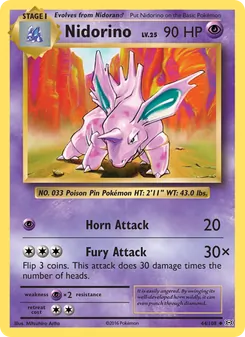 Nidorino, Evolutions, no. 44