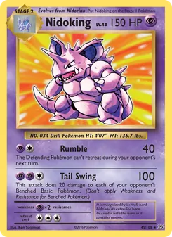 Nidoking, Evolutions, no. 45