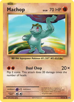 Machop, Evolutions, no. 57