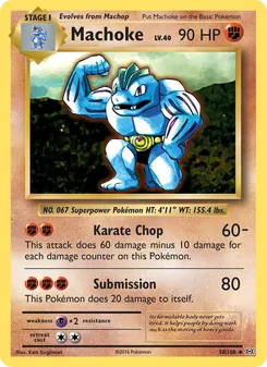 Machoke, Evolutions, no. 58