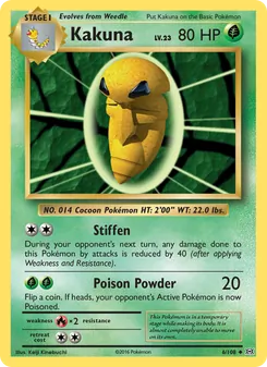 Kakuna, Evolutions, no. 6