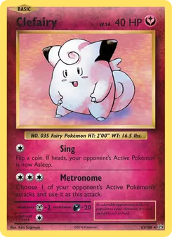 Clefairy, Evolutions, no. 63