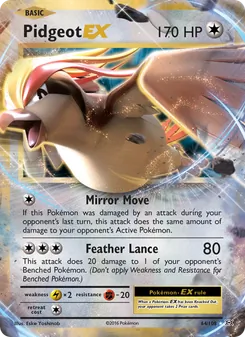 Pidgeot EX, Evolutions, no. 64