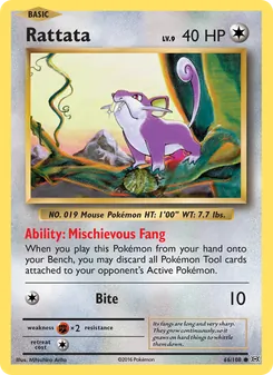 Rattata, Evolutions, no. 66