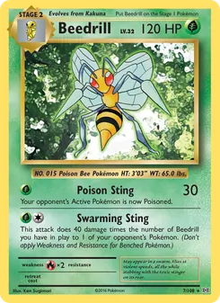 Beedrill, Evolutions, no. 7