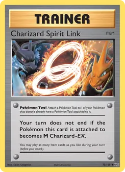 Charizard Spirit Link, Evolutions, no. 75