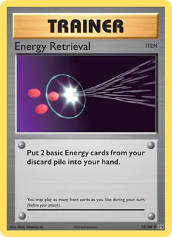 Energy Retrieval, Evolutions, no. 77
