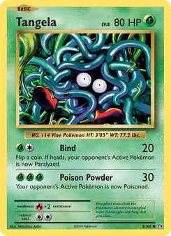 Tangela, Evolutions, no. 8