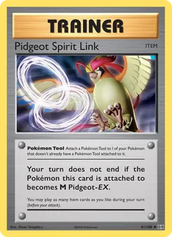 Pidgeot Spirit Link, Evolutions, no. 81