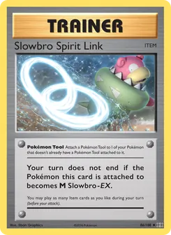 Slowbro Spirit Link, Evolutions, no. 86