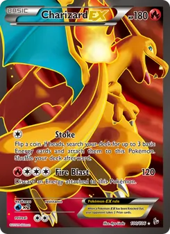 Charizard EX, Flashfire, no. 100