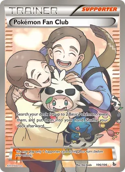 Pokémon Fan Club, Flashfire, no. 106