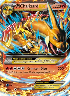 M Charizard EX, Flashfire, no. 13
