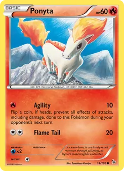 Ponyta, Flashfire, no. 14