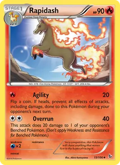 Rapidash, Flashfire, no. 15