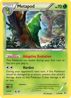 Metapod, Flashfire, no. 2