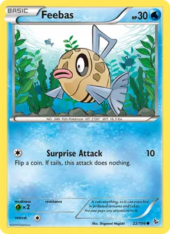 Feebas, Flashfire, no. 22