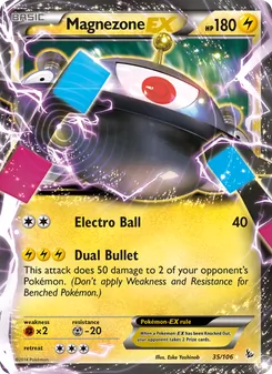 Magnezone EX, Flashfire, no. 35