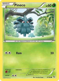 Pineco, Flashfire, no. 4
