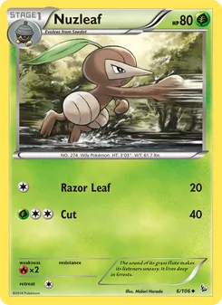 Nuzleaf, Flashfire, no. 6