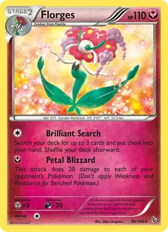 Florges, Flashfire, no. 66