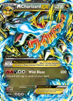 M Charizard EX, Flashfire, no. 69