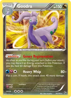 Goodra, Flashfire, no. 74