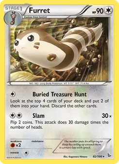 Furret, Flashfire, no. 82