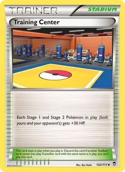 Training Center, Furious Fists, no. 102