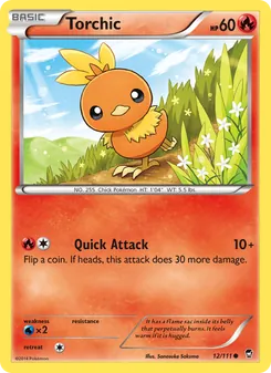 Torchic, Furious Fists, no. 12