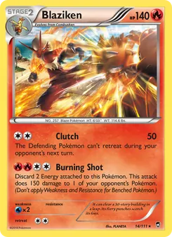 Blaziken, Furious Fists, no. 14